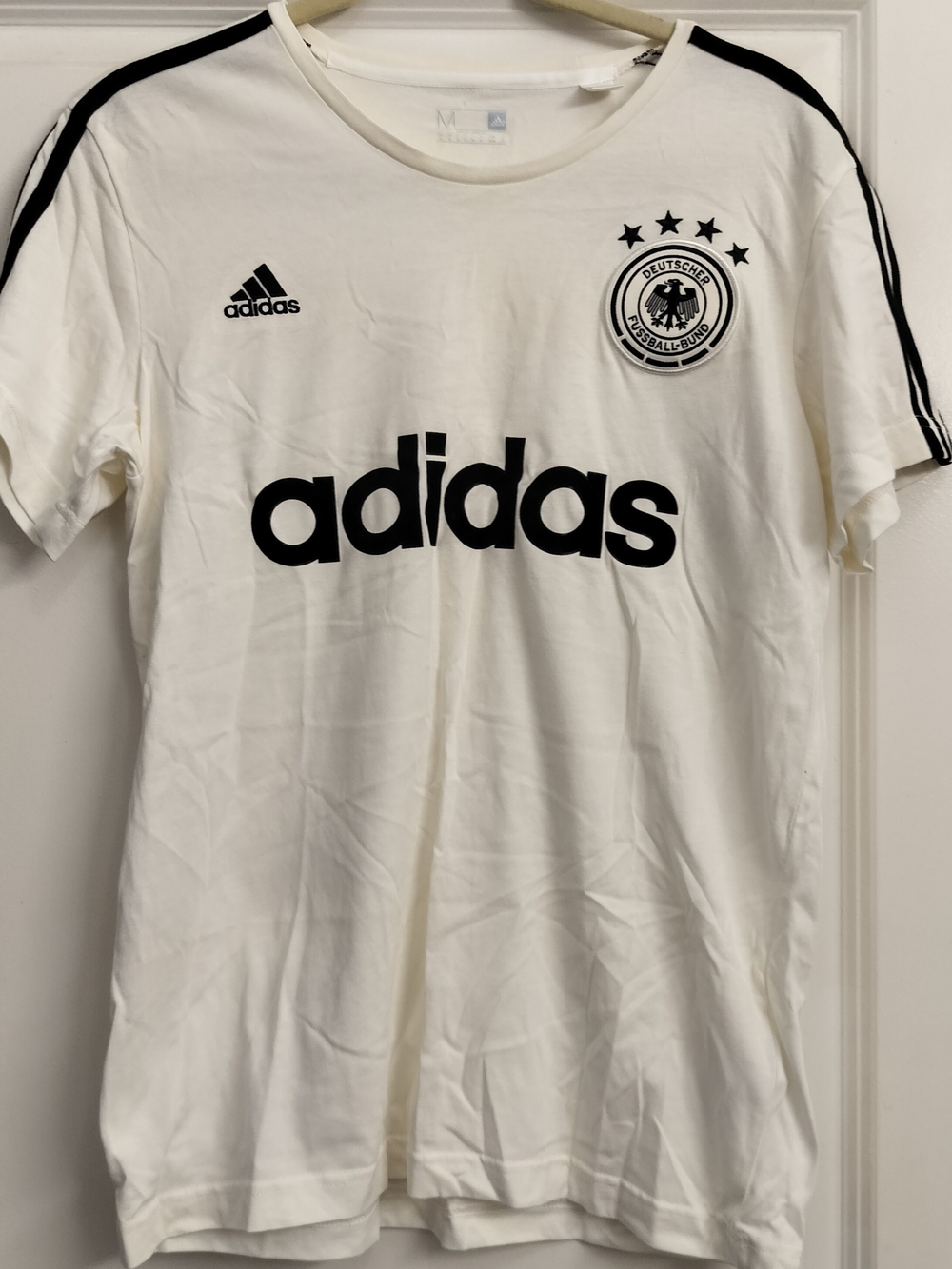 adidas Mens Size M Germany Football T‑Shirt